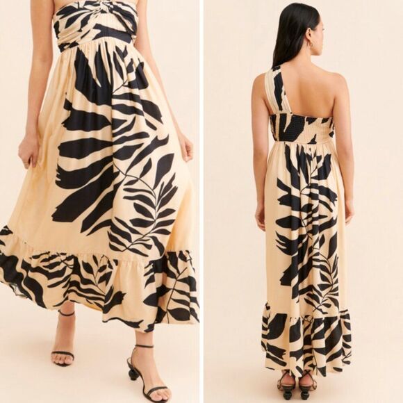Anthropologie Dresses & Skirts - New! Anthropologie Let Me Be One-Shoulder Maxi Dress, 1X